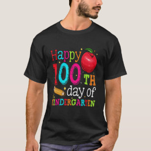 100 Tage Kindergarten 100. Tag der Schule Kinder T-Shirt
