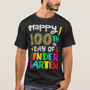 100 Tage Kindergarten - glücklicher 100. Scho-Tag T-Shirt