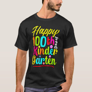 100 Tage Kindergarten - glücklicher 100. Scho-Tag T-Shirt