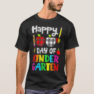 100 Tage Kindergarten glücklicher 100. Schultag T-Shirt