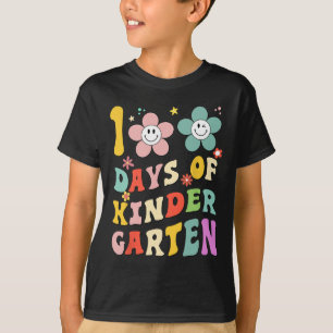100 Tage Kindergarten Groovy 100. Tagesschule T T-Shirt