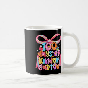 100 Tage Kindergarten-Lehrerin Coquette-Schleife M Kaffeetasse