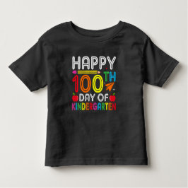 100 Tage Kindergarten Niedliches Kleinkind T-shirt