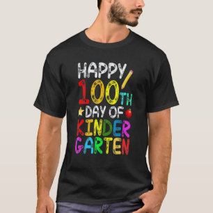 100 Tage Kindergarten-Schüler Lehrer T-Shirt