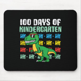100 Tage Kindergarten trex Dinosaurier 100 Tage Mousepad