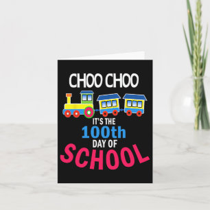 100 Tage Kindergartenlehrer Karte