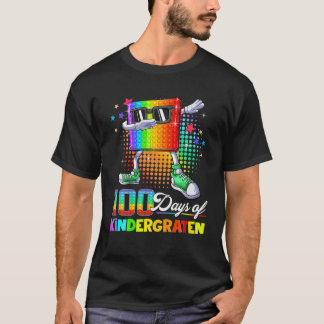 100 Tage Kindergartenlehrer Kinder 100. T-Shirt