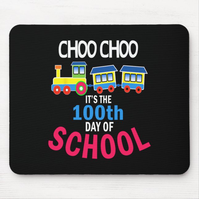 100 Tage Kindergartenlehrer Mousepad (Vorne)