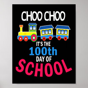 100 Tage Kindergartenlehrer Poster