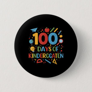 100 Tage Kindergartenschule 100 Tage Button