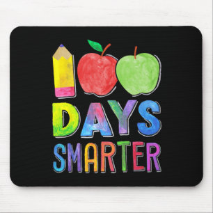 100 Tage klüger 100. Schulfrauentag Mousepad