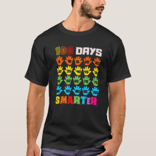100 Tage klüger 100. Schullehrertag Kinder T-Shirt