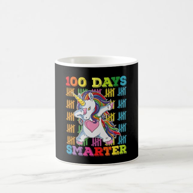 100 Tage klüger 100. Schultag Kaffeetasse (Mittel)
