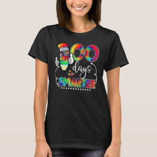 100 Tage klüger Gefärbte Krawatte 100 Tage Schulvi T-Shirt