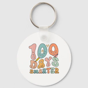 100 Tage klüger glücklicher 100. Schultag Schlüsselanhänger