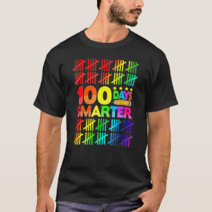 100 Tage klüger glücklicher 100. Schultag T-Shirt