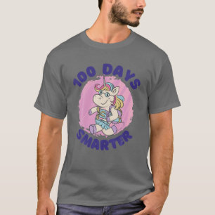 100 Tage klüger glücklicher 100. Schultag T-Shirt