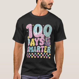 100 Tage klüger glücklicher 100. Tag der Schule Ki T-Shirt