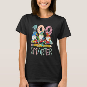 100 Tage klüger Gnome T-Shirt 100. Schultag 202
