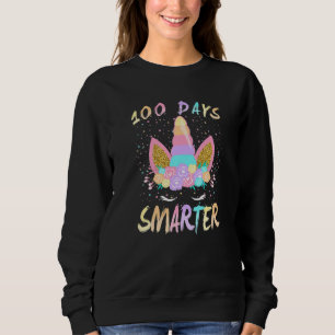 100 Tage klüger Lehrer 100. Schultag Unico Sweatshirt