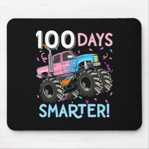100 Tage klüger Monster Truck 100. Schultag Mousepad