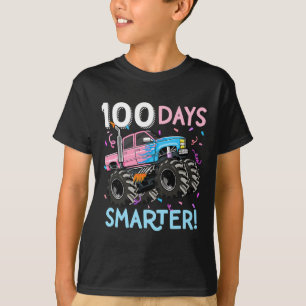 100 Tage klüger Monster Truck 100. Schultag T-Shirt