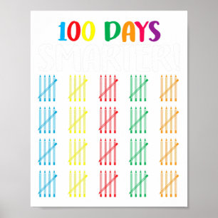 100 Tage klüger Poster
