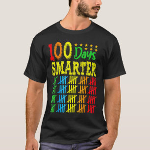 100 Tage klüger zählender Hash markieren Tage von T-Shirt