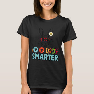 100 Tage klügere Mädchen Niedlichen Sonntag 100. T T-Shirt