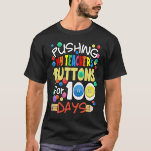 100 Tage lang die Tasten meines Lehrers drücken Fu T-Shirt