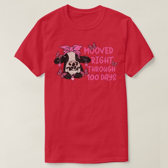 100 Tage lang T-Shirt (Design vorne)