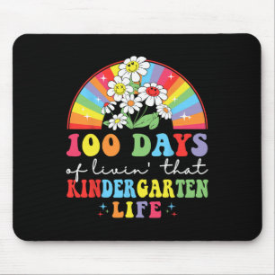 100 Tage Leben#39; dieser Kindergarten Hippie rai Mousepad