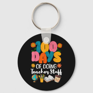 100 Tage Lehrerarbeit am 100. Tag Schlüsselanhänger