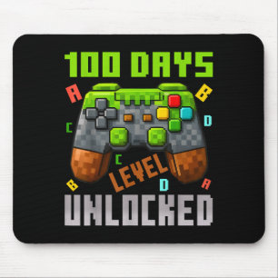 100-Tage-Level freigeschaltet Gaming 100 Tage Schu Mousepad