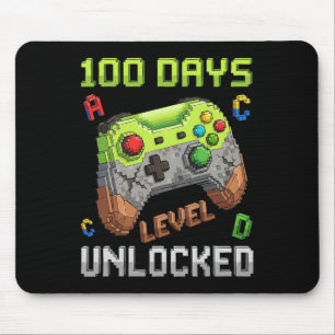 100-Tage-Level freigeschaltet Gaming 100 Tage Schu Mousepad