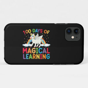 100 Tage magisches Lern-Schul-Einhorn-Mädchen Case-Mate iPhone Hülle