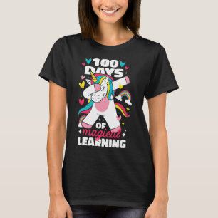 100 Tage Magisches Lernen 100. Schultag U T-Shirt