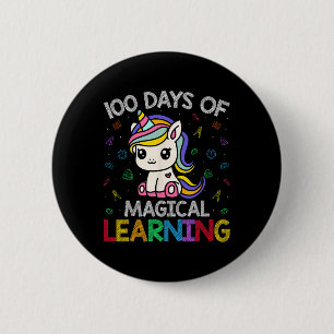 100 Tage Magisches Lernen am 100. Button