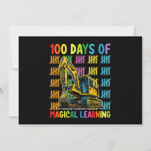 100 Tage Magisches Lernen Ausgrabungsschule Einladung
