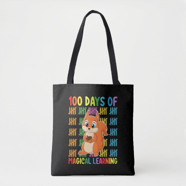 100 Tage Magisches Lernen Eichhörnchenschule (Vorderseite)