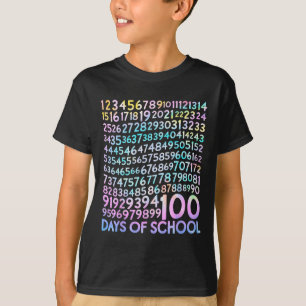 100 Tage Mathematik Zahl 100. Schullehrer T-Shirt