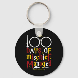 100 Tage Mischief Managed Teacher Kind 100 Tage Schlüsselanhänger