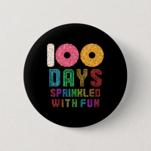 100 Tage mit Spaß am 100. Schultag Button