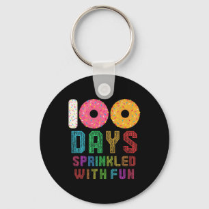 100 Tage mit Spaß am 100. Schultag Schlüsselanhänger
