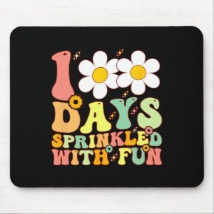 100 Tage mit Spaß geteilt Cupcake Kinder 100 Tage Mousepad