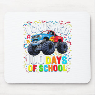 100 Tage Monster LKW 100. Schultag Mousepad