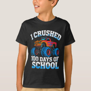 100 Tage Monster LKW 100. Schultag T-Shirt