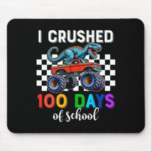 100 Tage Monster LKW 100 Tage Dinosa Mousepad
