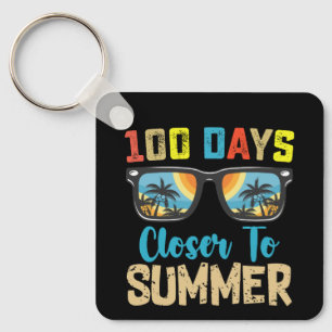 100 Tage näher an den Schulferien Schlüsselanhänger