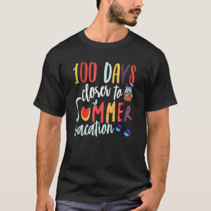 100 Tage Naher zum Sommerurlaub T-Shirt